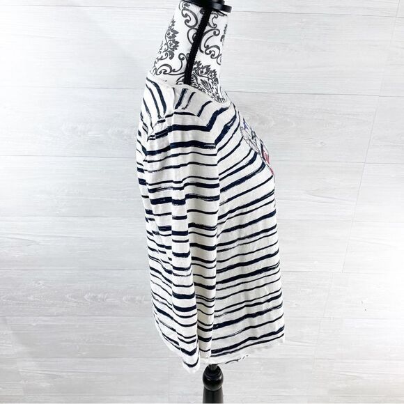 Talbots London Striped All Day Wear Top - Picture 5 of 8